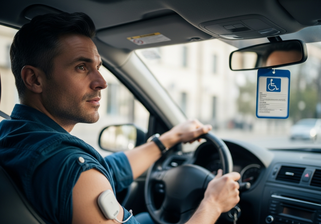 can you get a handicap placard for diabetes.