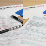 California DMV correct paperwork