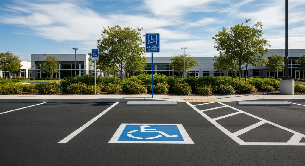 handicap parking requirements
