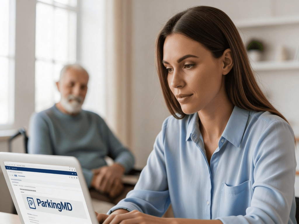 how do you apply for a handicapped parking permit apply for someone