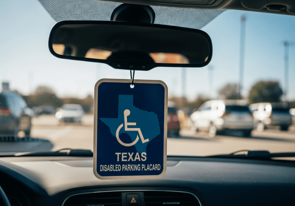 how to apply for disabled parking placard in texas
