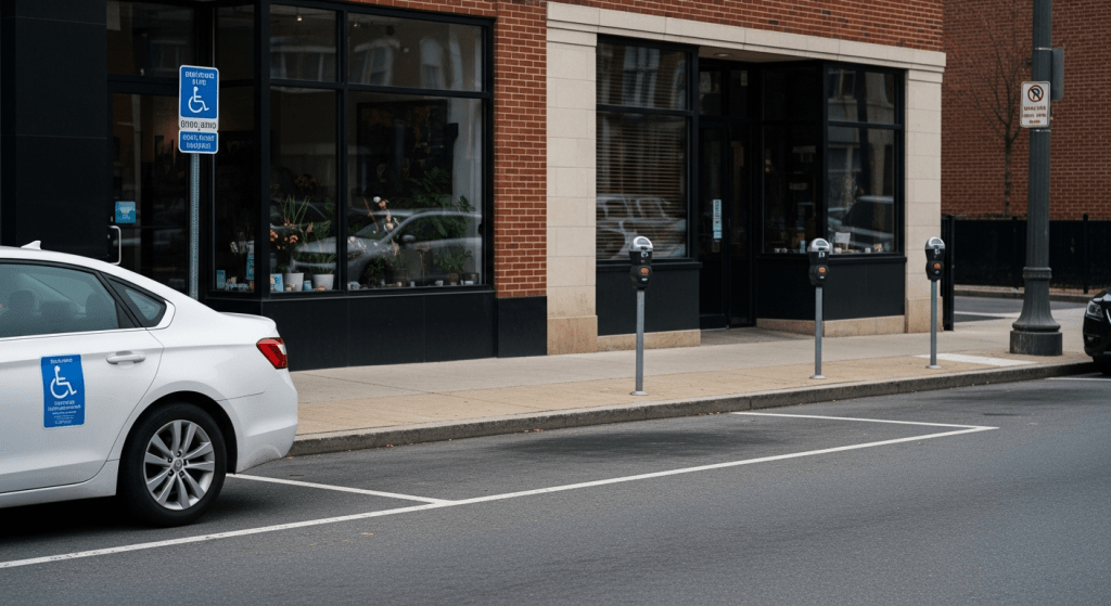 Handicap parking privileges in Maryland