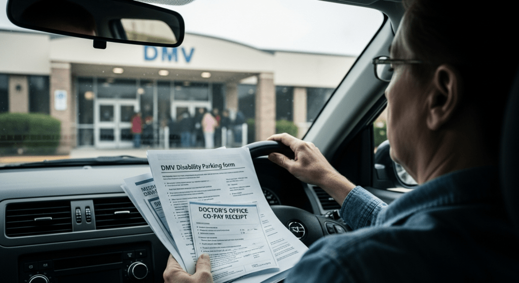 traditional handicap placard evaluation 