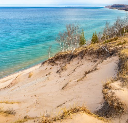 sleeping bear dunes, mi