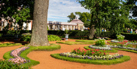 sunken gardens