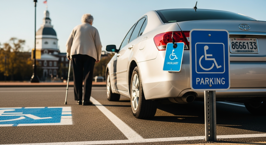 handicap parking in Maryland