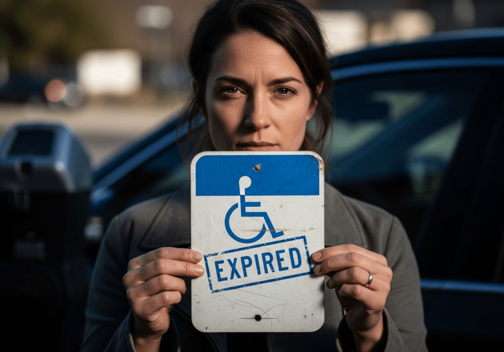 what happen if my handicap placard expires.