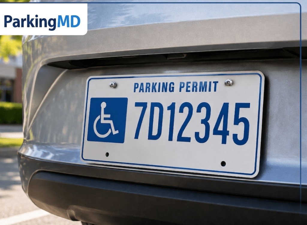 what is a disability license plate